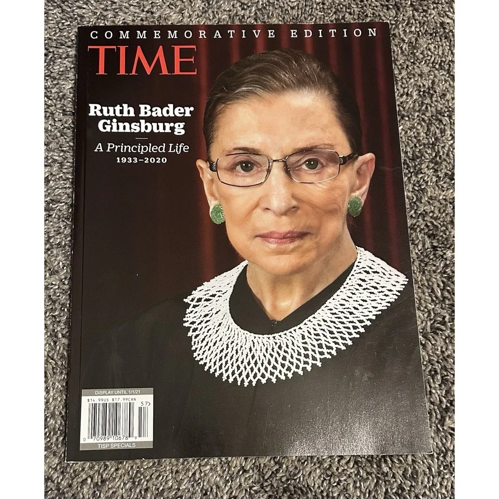 Ruth Bader Ginsburg Time Magazine Commemorative Edition 1933-2020 Tribute